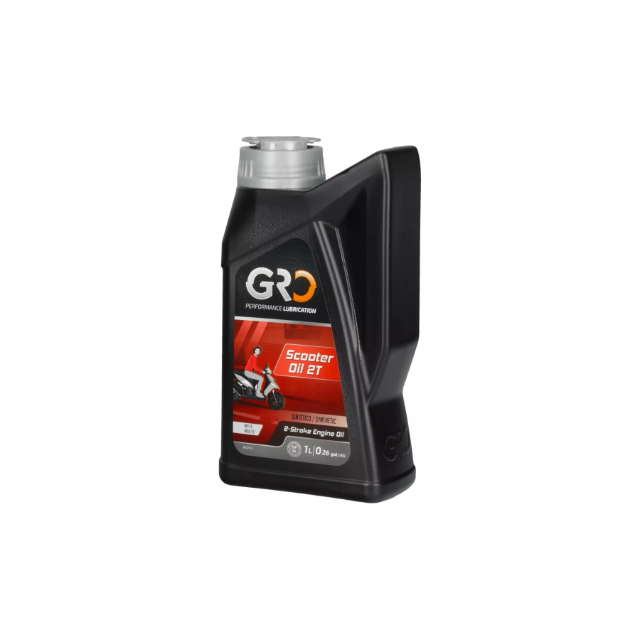 GRO Scooter Oil 2T olio motore a miscela semisintetica 1l